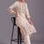 women ethnic motifs printed regular kurta with palazzos