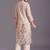 women ethnic motifs printed regular kurta with palazzos