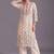 women ethnic motifs printed regular kurta with palazzos