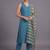 women regular kurta with trousers & with dupatta