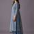 women ethnic motifs printed chanderi silk kurta with trousers & with dupatta