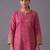 women ethnic motifs regular chanderi silk kurta with trousers & with dupatta