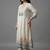 women printed regular kurta with trousers & with dupatta