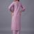 women ethnic motifs embroidered regular thread work kurta with trousers