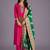 women ethnic motifs regular thread work kurta with trousers & with dupatta