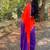 Purple women embellished sequinned sarees