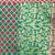 Green green & burgundy ethnic motifs zari silk blend banarasi saree
