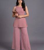 women regular top with palazzos