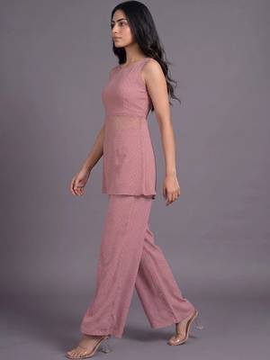 women regular top with palazzos 5