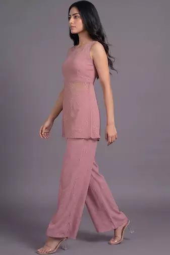 women regular top with palazzos