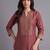 women ethnic motifs printed regular kurta with palazzos & with dupatta