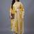 women floral printed regular kurta with trousers & with dupatta