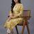 women floral printed regular kurta with trousers & with dupatta
