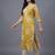 women floral printed regular kurta with trousers & with dupatta