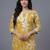 women floral printed regular kurta with trousers & with dupatta
