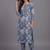 women floral printed regular kurta with trousers & with dupatta