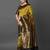 mustard mustard yellow silk blend solid banarasi saree