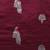 burgundy burgundy & silver-toned woven design zari lichi silk blend banarasi saree