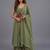 women ethnic motifs printed layered kurta with palazzos & with dupatta