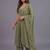 women ethnic motifs printed layered kurta with palazzos & with dupatta