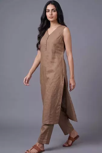 women floral regular kurta with trousers & with dupatta