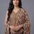 women floral regular kurta with trousers & with dupatta