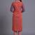 women printed regular kurta with trousers