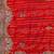 Red red bandhani printed embroidered bandhani saree