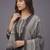 women ethnic motifs embroidered regular thread work kurta with palazzos & with dupatta
