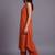 women embroidered regular thread work kurta with trousers