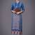 women ethnic motifs printed regular kurta with trousers