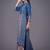 women ethnic motifs printed regular kurta with trousers