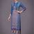 women ethnic motifs printed regular kurta with trousers