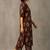 women ethnic motifs printed regular cotton kurta with trousers