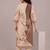 women floral printed regular kurta with trousers