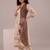 women floral printed regular kurta with trousers