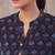 women ethnic motifs printed regular cotton kurti with farshi salwar