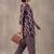 women printed regular cotton kurti with farshi salwar