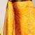 Yellow bandhani ready to wear bagru saree