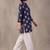 women floral printed regular cotton kurta with farshi salwar