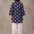 women floral printed regular cotton kurta with farshi salwar