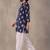 women floral printed regular cotton kurta with farshi salwar