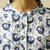 women printed regular cotton kurta with trousers