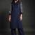 women ethnic motifs embroidered regular thread work kurta with palazzos