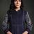 women ethnic motifs embroidered regular thread work kurta with palazzos