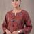 women paisley printed regular cotton kurti with farshi salwar