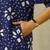 women printed regular cotton kurta with palazzos