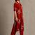 women floral printed regular cotton kurta with trousers