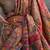 brown brown ethnic motifs woven design organza banarasi saree