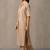 women regular kurta with trousers